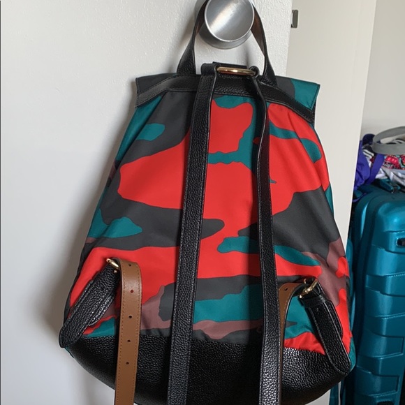 Limited Edition Camouflage Coach Backpack - Picture 2 of 3